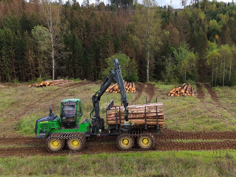 lignum forst harvester fränkischer wald